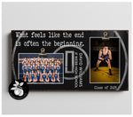 Personalized Senior Wrestling Picture Frame, Wrestler Senior Night Gift Ideas, End of Season Wrestling Banquet, What Feels Like The End