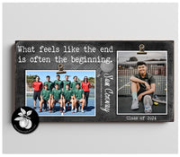 Personalized Senior Night TENNIS Player Picture Frame, Sports Team Gift, Custom Gifts for Graduating Senior Graduation Gift Ideas What Feels