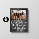 Personalized Dance Teacher Gifts Frame, Dance Recital Gift from Students, Ballet or Tap Teacher Appreciation Gift, Behind Every Dancer