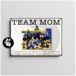 Personalized Volleyball Team Mom Gift Ideas Picture Frame, Thank You Gifts for Team Mom, End of Season Gift, Team Mom Retirement Gift, 9x12