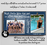 Personalized Senior Night Gift Swim Team Picture Frame
