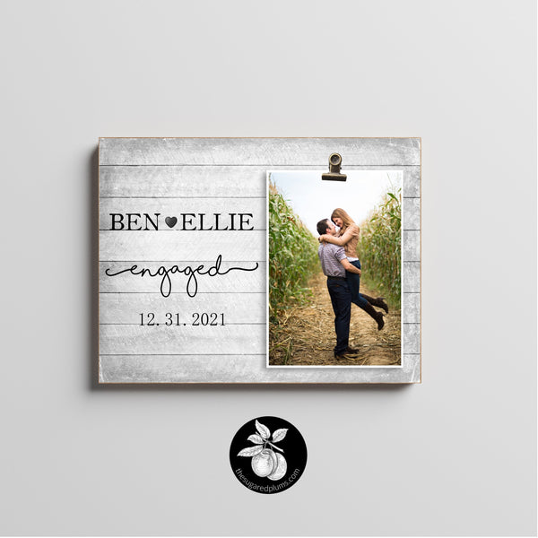 ENGAGEMENT GIFTS for Couple, Wedding Gift for Couples, Gift Ideas for Engaged Couples, Gift Ideas for Bride and Groom, Engagement Frames