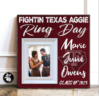 Aggie Ring Day Frame 16x16