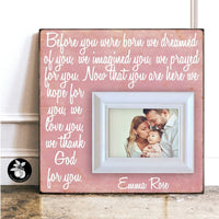 Before You Were Born - Personalized Adoption Gifts, Gotcha Day Picture Frame, Adoption Day, New Parent Gift, Adopting Baby Gift, New Dad or Mom 16x16