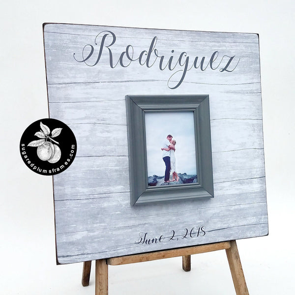 Wedding Guest Book Alternative Wood With Frame, Wedding Guestbook, Unique Guest Book, Guest Book Sign, Rustic Guest Book