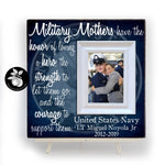 Deployment Gift, Military Gifts, Military Frames, Navy Promotion Gift, Navy Retirment Gifts, Long Distance Gift, Navy Wife, Navy Mom  16x16
