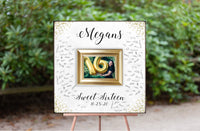 Sweet 16 Decoration Guest Book Alternative, Gold Sparkles, Welcome Sign Sweet Sixteen, Quinceanera, 20x20 The Sugared Plums