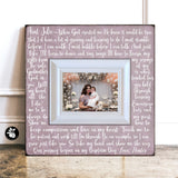 Will You Be My Godmother, Godmother Gift from Goddaughter or Godson, Godmother Proposal, Godmother Frame, 16x16 The Sugared Plums Frames