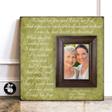 Mother of the Bride Gift from Daughter, Parents Wedding Gift, Wedding Thank You Gift, I Loved Her First, Mothers Day Frame 16x16