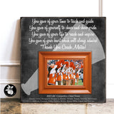 Cheer Coach Gift Frame, Dance Teacher Gift, Personalized Cheer Gifts, Cheer Gifts for Team 16x16 The Sugared Plums Frames