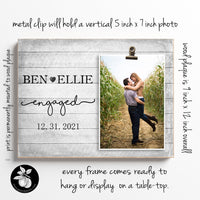 ENGAGEMENT GIFTS for Couple, Wedding Gift for Couples, Gift Ideas for Engaged Couples, Gift Ideas for Bride and Groom, Engagement Frames