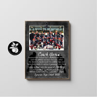 Personalized Hockey Coach Gift Picture Frame, Hockey Senior Night Gift Ideas, End of Season Hockey Banquet, Fallen in Love With Hockey