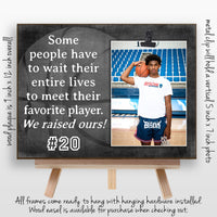 Personalized Senior Basketball Picture Frame, Basketball Senior Night Gift Ideas, End of Season Basketball Banquet, We Raised Ours